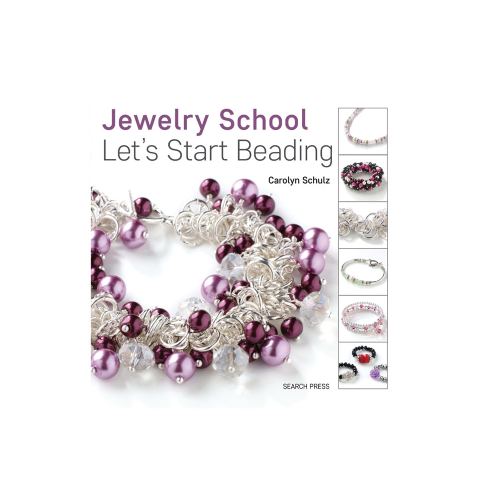 Produktbild för Jewelry School: Let's Start Beading (häftad, eng)