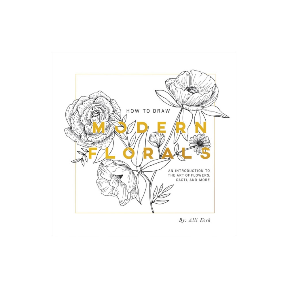 Produktbild för How To Draw Modern Florals (häftad, eng)