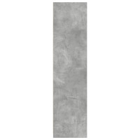 Produktbild för Garderob betonggrå 80x50x200 cm konstruerat trä