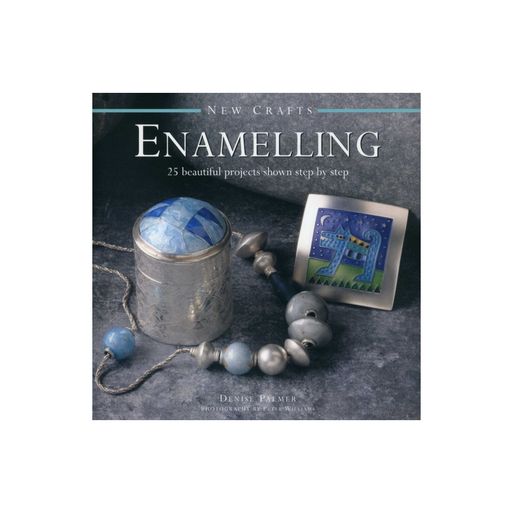 Produktbild för New Crafts: Enamelling (inbunden, eng)