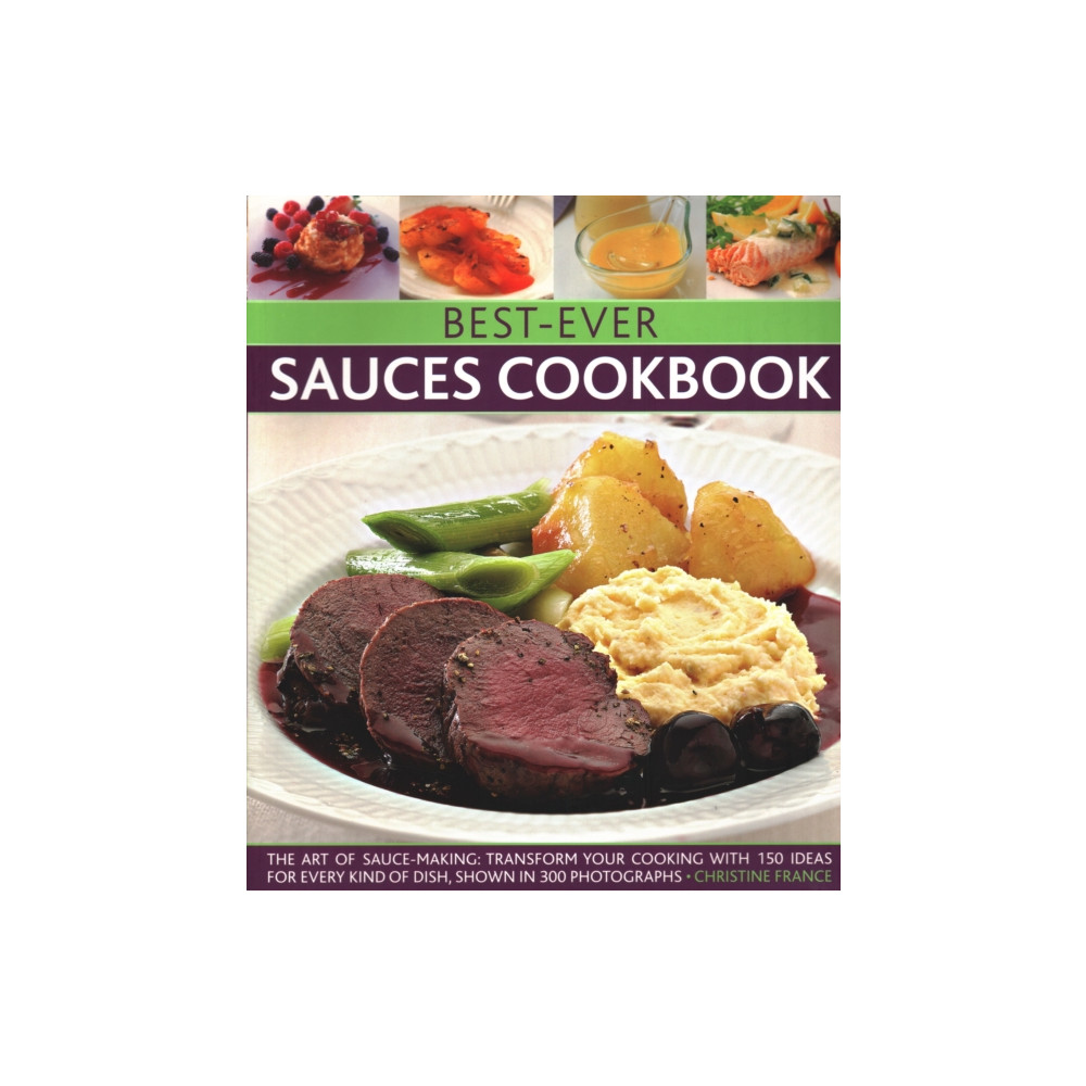 Produktbild för Best-Ever Sauces Cookbook (häftad, eng)