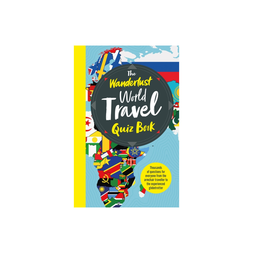 Produktbild för The Wanderlust World Travel Quiz Book (häftad, eng)