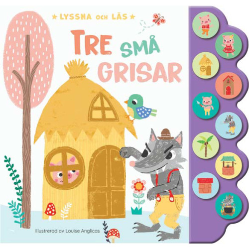 Tukan Förlag Tre små grisar (bok, board book)