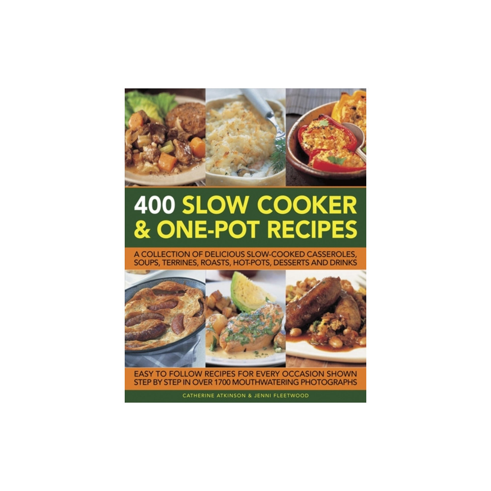Produktbild för 400 Slow Cooker & One-pot Recipes (häftad, eng)