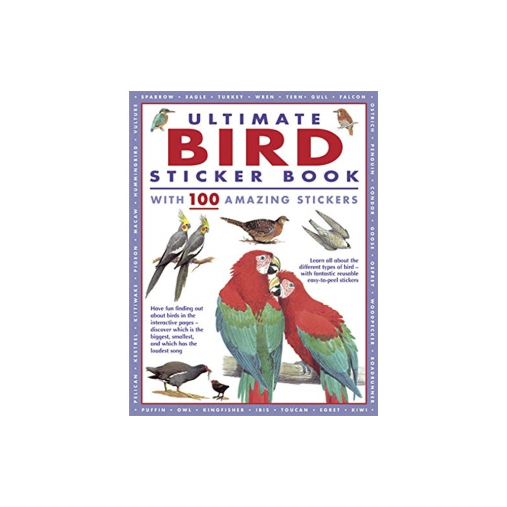 Produktbild för Ultimate Bird Sticker Book (häftad, eng)