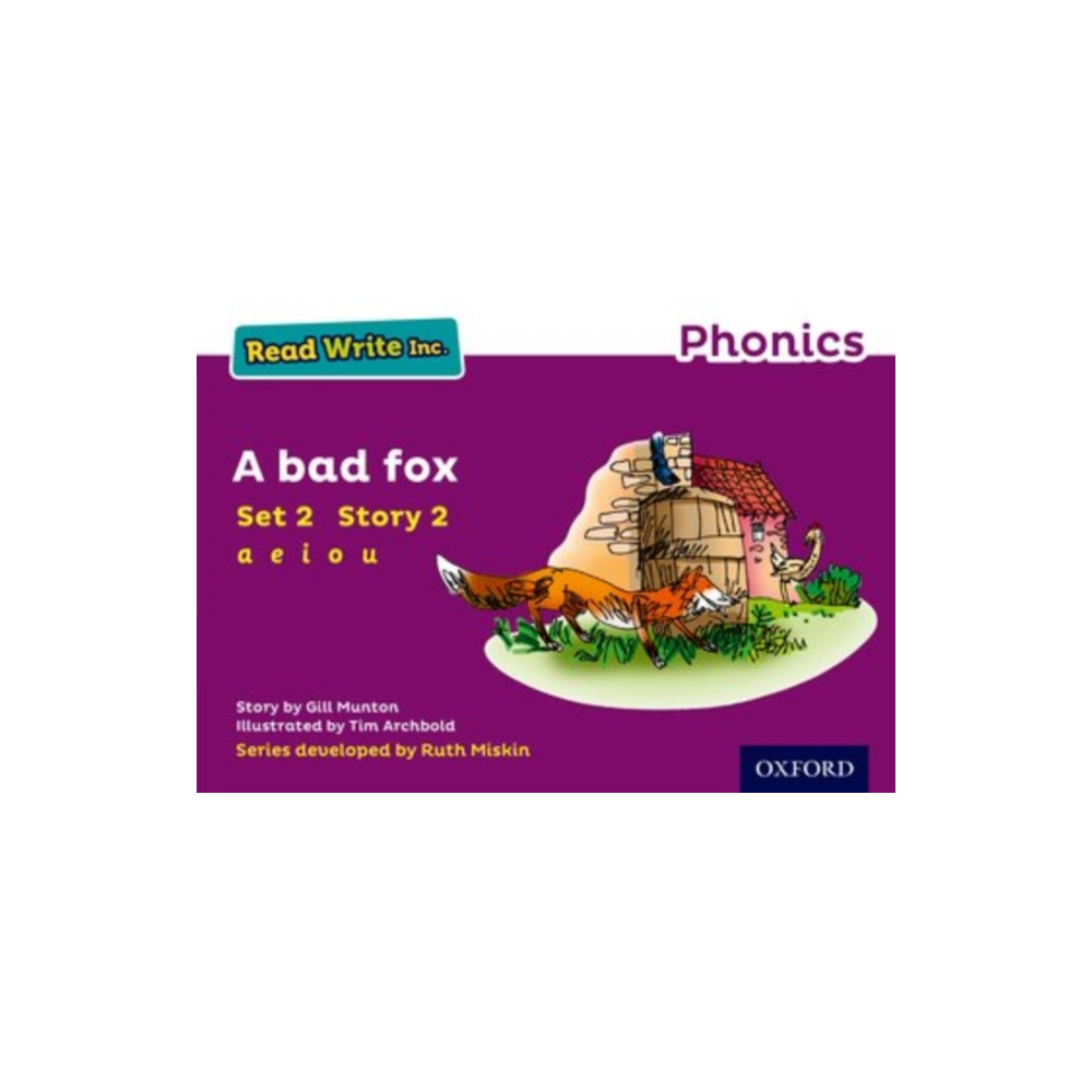 Produktbild för Read Write Inc. Phonics: A Bad Fox (Purple Set 2 Storybook 2) (häftad, eng)