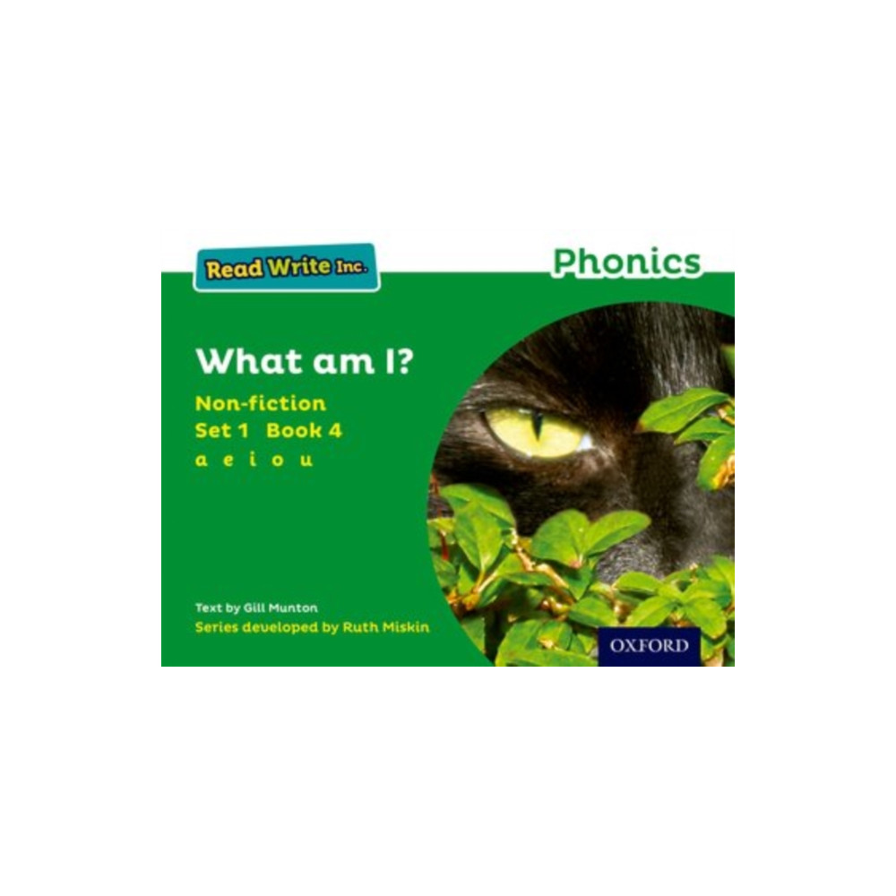 Produktbild för Read Write Inc. Phonics: What Am I? (Green Set 1 Non-fiction 4) (häftad, eng)
