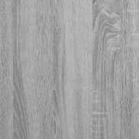 Produktbild för Förvaringslåda grå sonoma 90x35x35 cm konstruerat trä
