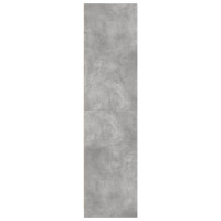 Produktbild för Garderob betonggrå 80x50x200 cm konstruerat trä