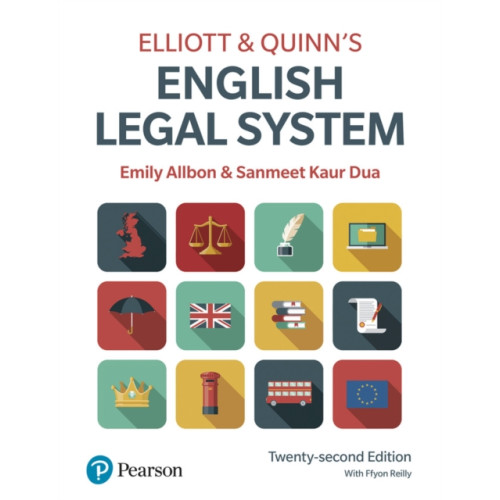Pearson Education Limited Elliott & Quinn's English Legal System (häftad, eng)