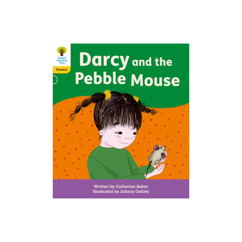 Produktbild för Oxford Reading Tree: Floppy's Phonics Decoding Practice: Oxford Level 5: Darcy and the Pebble Mouse (häftad, eng)