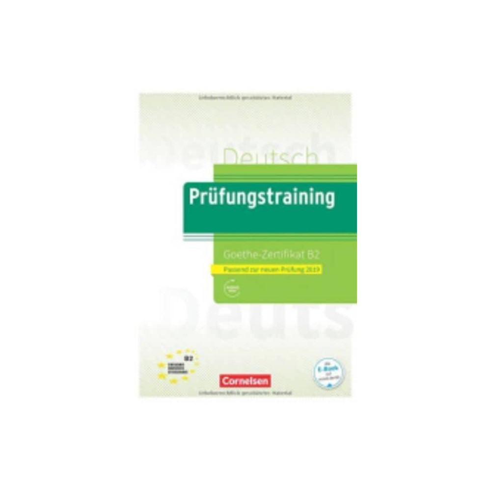 Produktbild för Prufungstraining DaF B2 Goethe-Zertifikat B2 - Neubearbeitung (häftad, ger)
