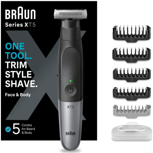 Braun Hybridtrimmer Face&Body XT5100 5-kammar