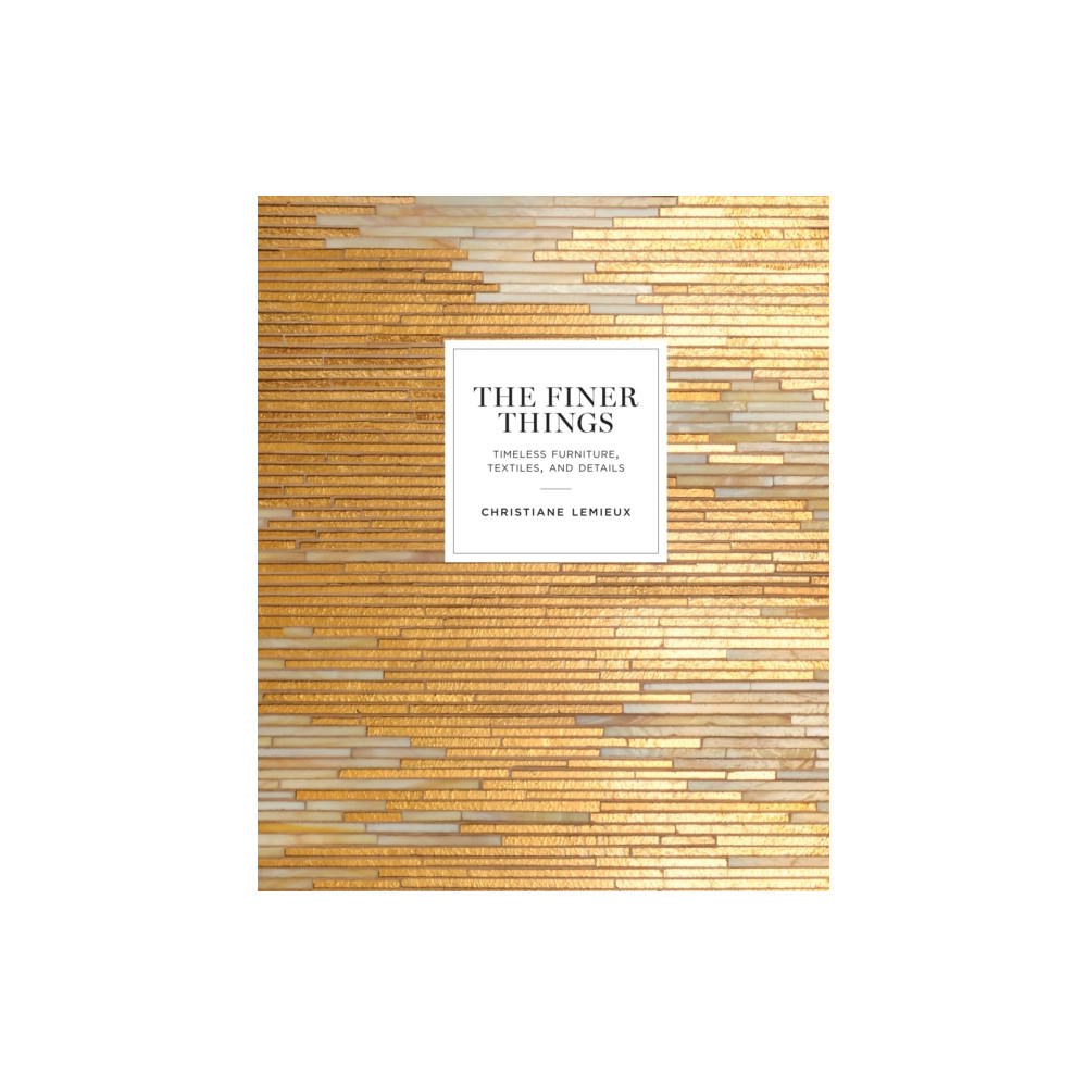 Produktbild för The Finer Things (inbunden, eng)