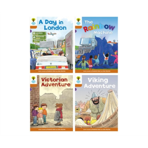 Oxford University Press Oxford Reading Tree: Biff, Chip and Kipper Stories: Oxford Level 8: Mixed Pack of 4 (häftad, eng)