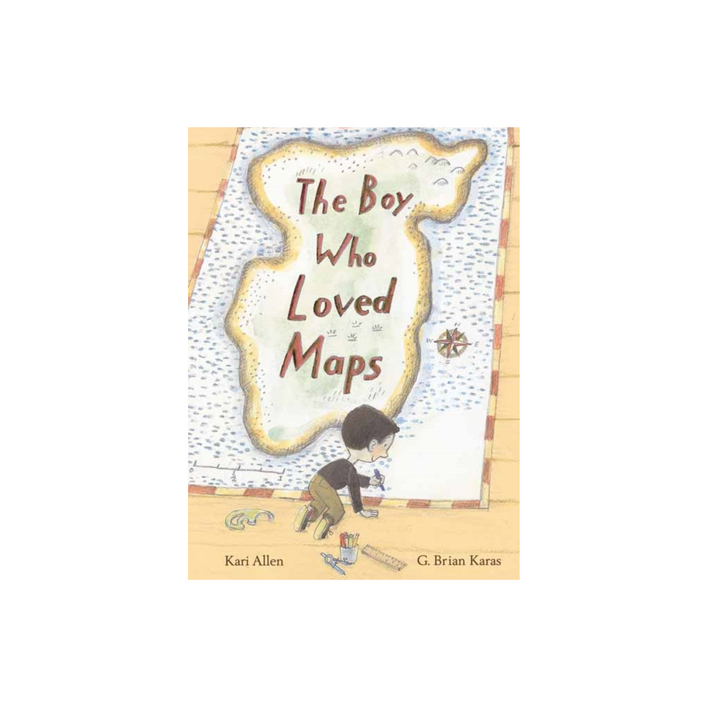 Produktbild för The Boy Who Loved Maps (inbunden, eng)