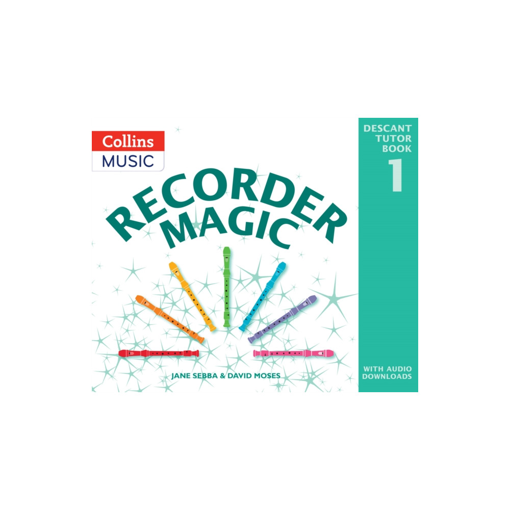 Produktbild för Recorder Magic: Descant Tutor Book 1 (häftad, eng)