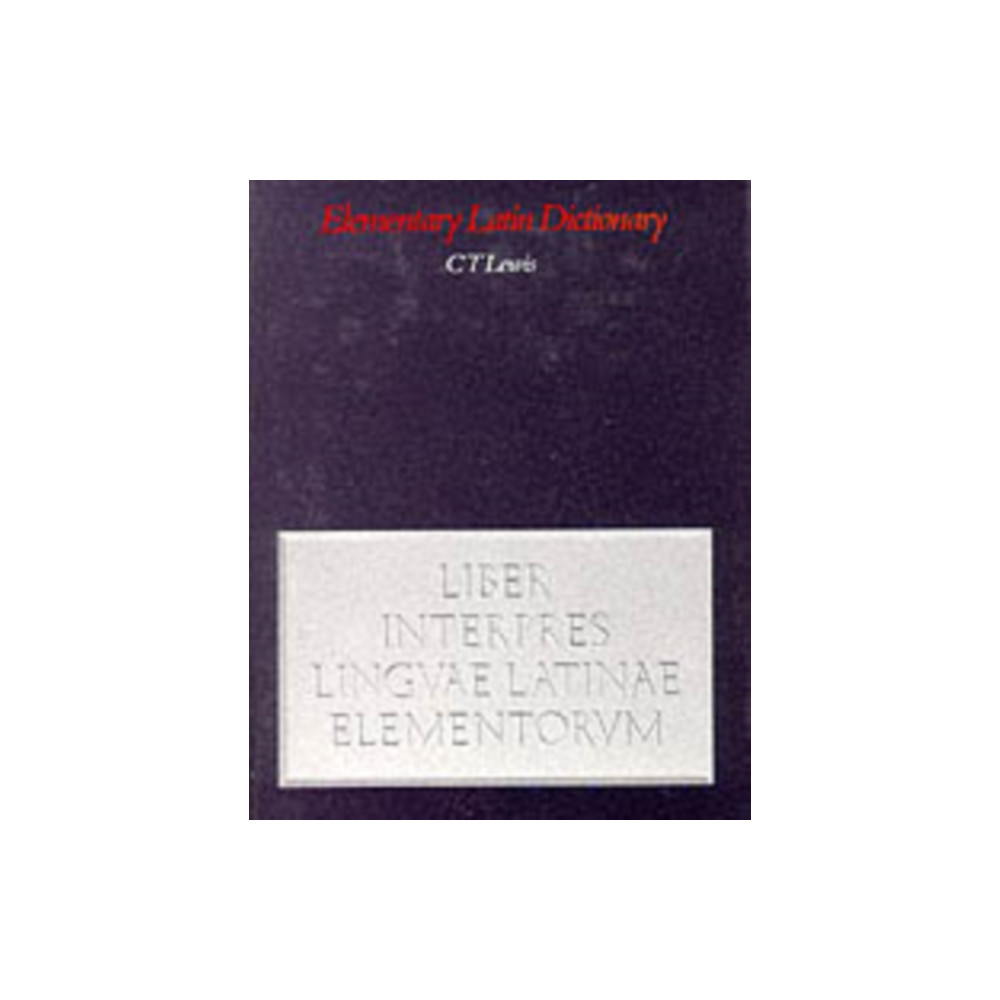 Produktbild för Elementary Latin Dictionary (inbunden, eng)