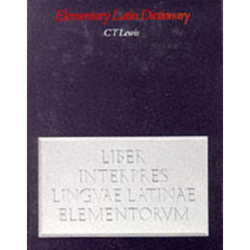 Oxford University Press Elementary Latin Dictionary (inbunden, eng)