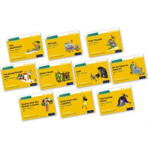 Oxford University Press Read Write Inc. Phonics: Yellow Set 5 Core Storybooks (Mixed Pack of 10) (häftad, eng)