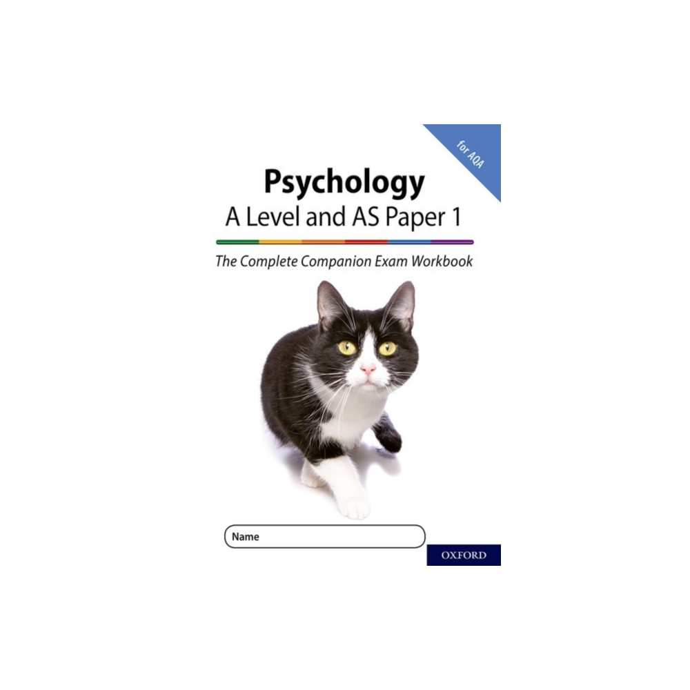 Produktbild för The Complete Companions for AQA Fourth Edition: 16-18: AQA Psychology A Level: Year 1 and AS Paper 1 Exam Workbook (häftad, eng)