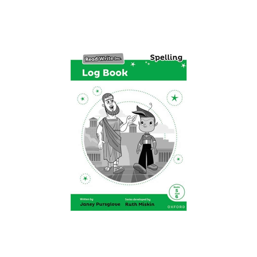 Produktbild för Read Write Inc. Spelling: Read Write Inc. Spelling: Log Book 5-6 (Pack of 5) (häftad, eng)