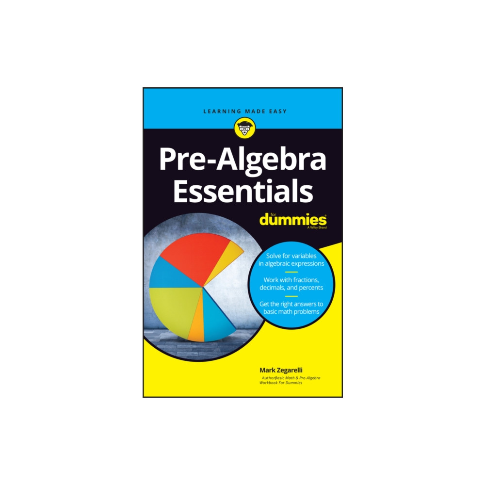 Produktbild för Pre-Algebra Essentials For Dummies (häftad, eng)