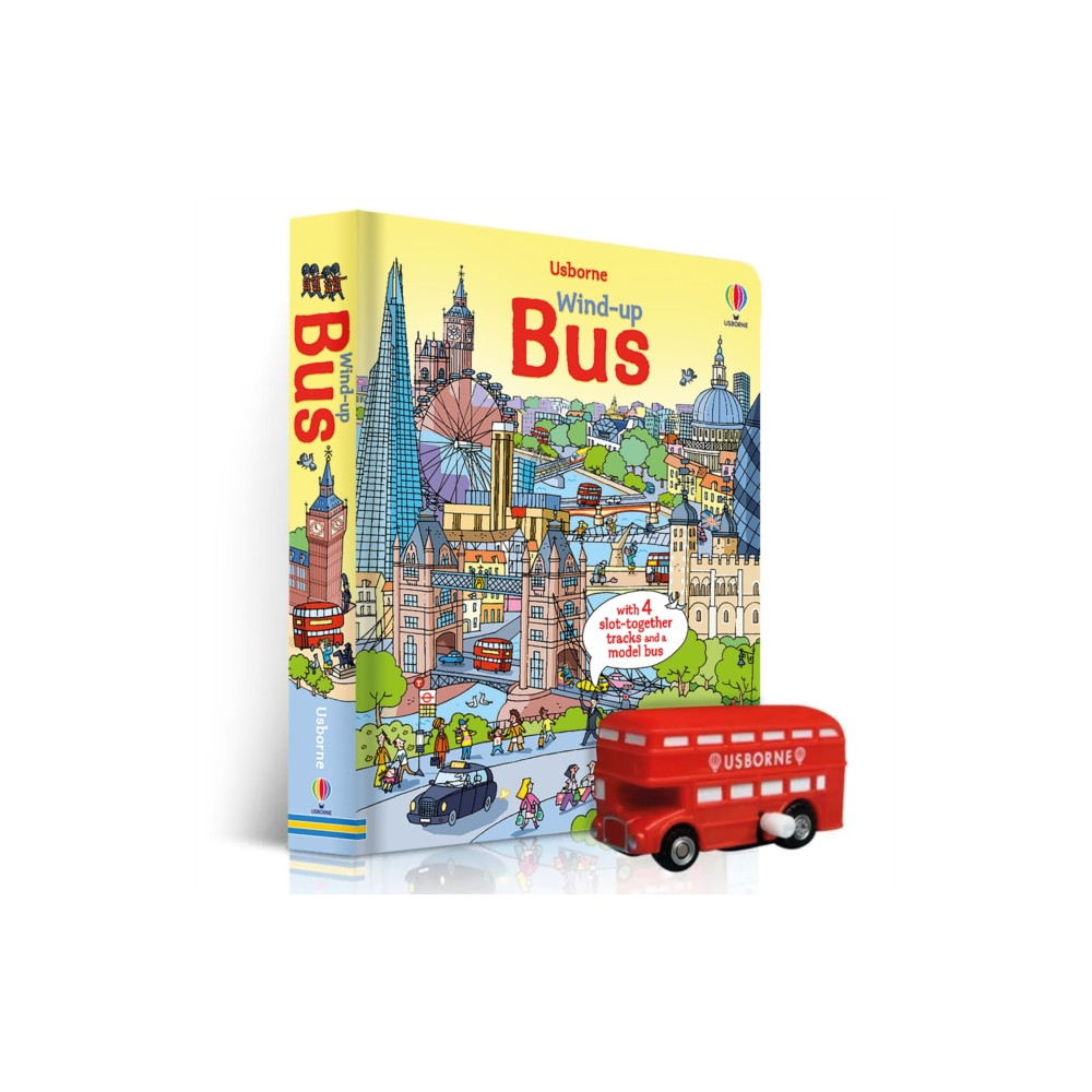 Produktbild för Wind-up Bus (bok, board book, eng)