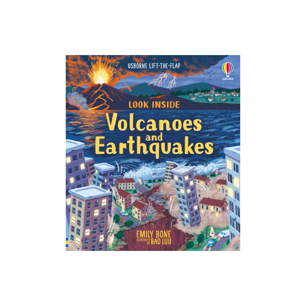 Produktbild för Look Inside Volcanoes and Earthquakes (bok, board book, eng)