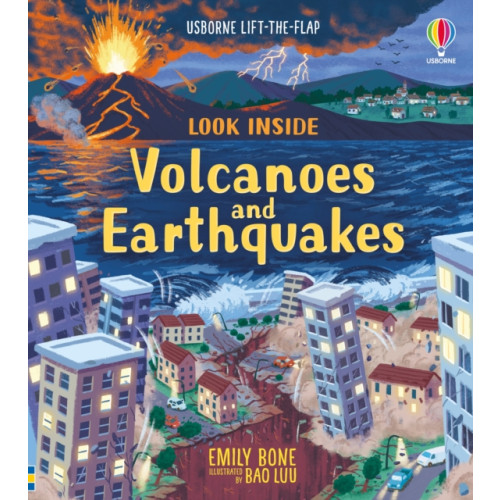 Usborne Publishing Ltd Look Inside Volcanoes and Earthquakes (bok, board book, eng)