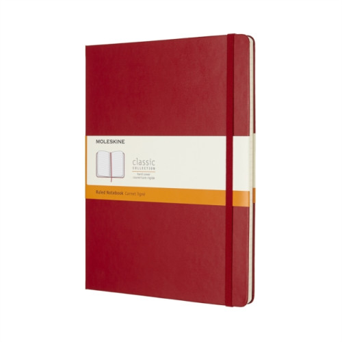 Moleskine Moleskine Scarlet Red Extra Large Ruled Notebook Hard (häftad, eng)