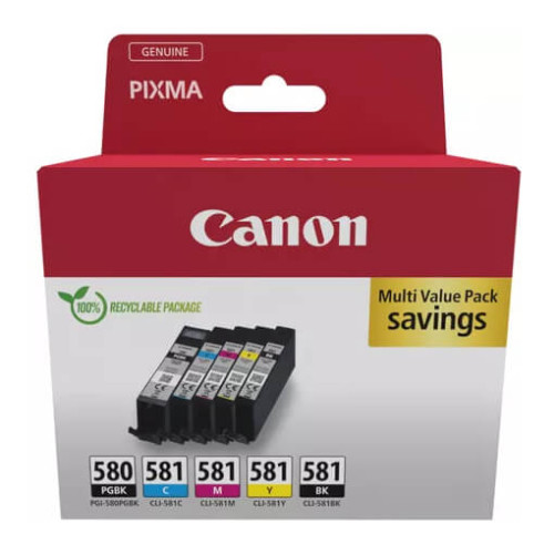 CANON Ink 2078C007 PGI-580/CLI-581 Multipack