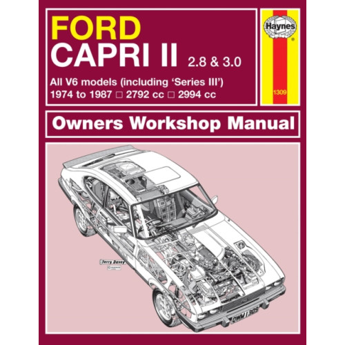 Haynes Publishing Group Ford Capri II (and III) 2.8 & 3.0 V6 (74 - 87) Haynes Repair Manual (häftad, eng)