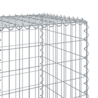 Produktbild för Gabionkorg med skydd 300x50x150 cm galvaniserat järn