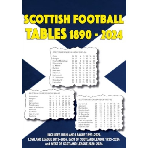 Soccer Books Ltd Scottish Football League Tables 1890-2024 (häftad, eng)