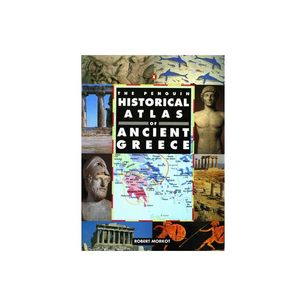 Produktbild för The Penguin Historical Atlas of Ancient Greece (häftad, eng)