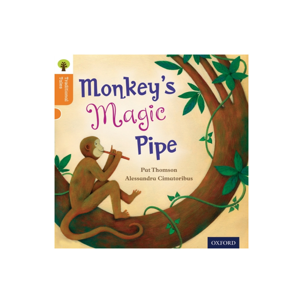 Produktbild för Oxford Reading Tree Traditional Tales: Level 6: Monkey's Magic Pipe (häftad, eng)
