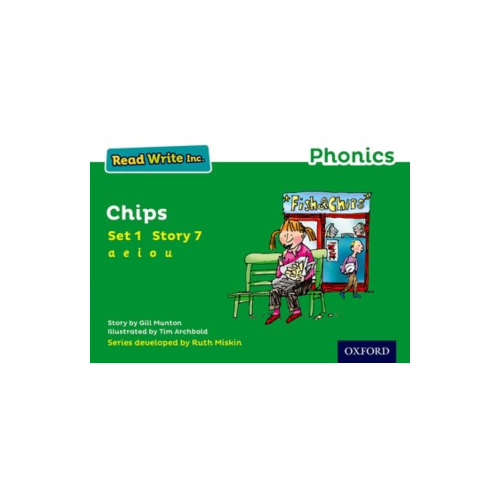 Produktbild för Read Write Inc. Phonics: 7 Chips (Green Set 1 Storybook) (häftad, eng)