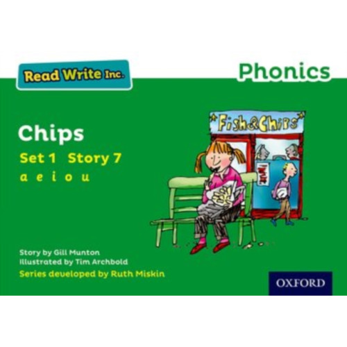 Oxford University Press Read Write Inc. Phonics: 7 Chips (Green Set 1 Storybook) (häftad, eng)