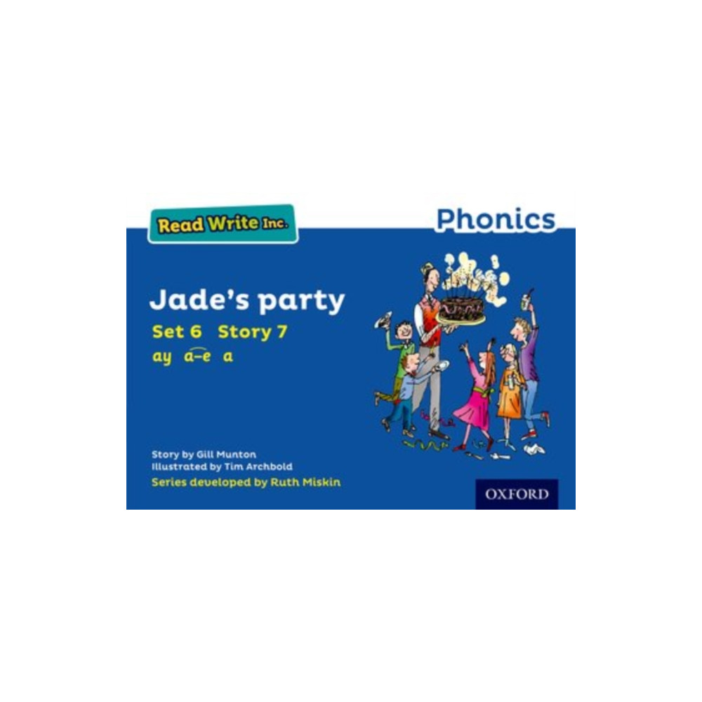 Produktbild för Read Write Inc. Phonics: Jade's Party (Blue Set 6 Storybook 7) (häftad, eng)