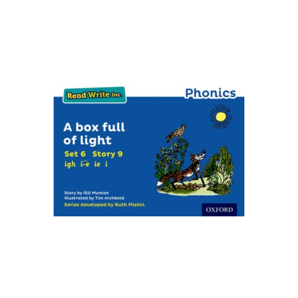 Produktbild för Read Write Inc. Phonics: A Box Full of Light (Blue Set 6 Storybook 9) (häftad, eng)