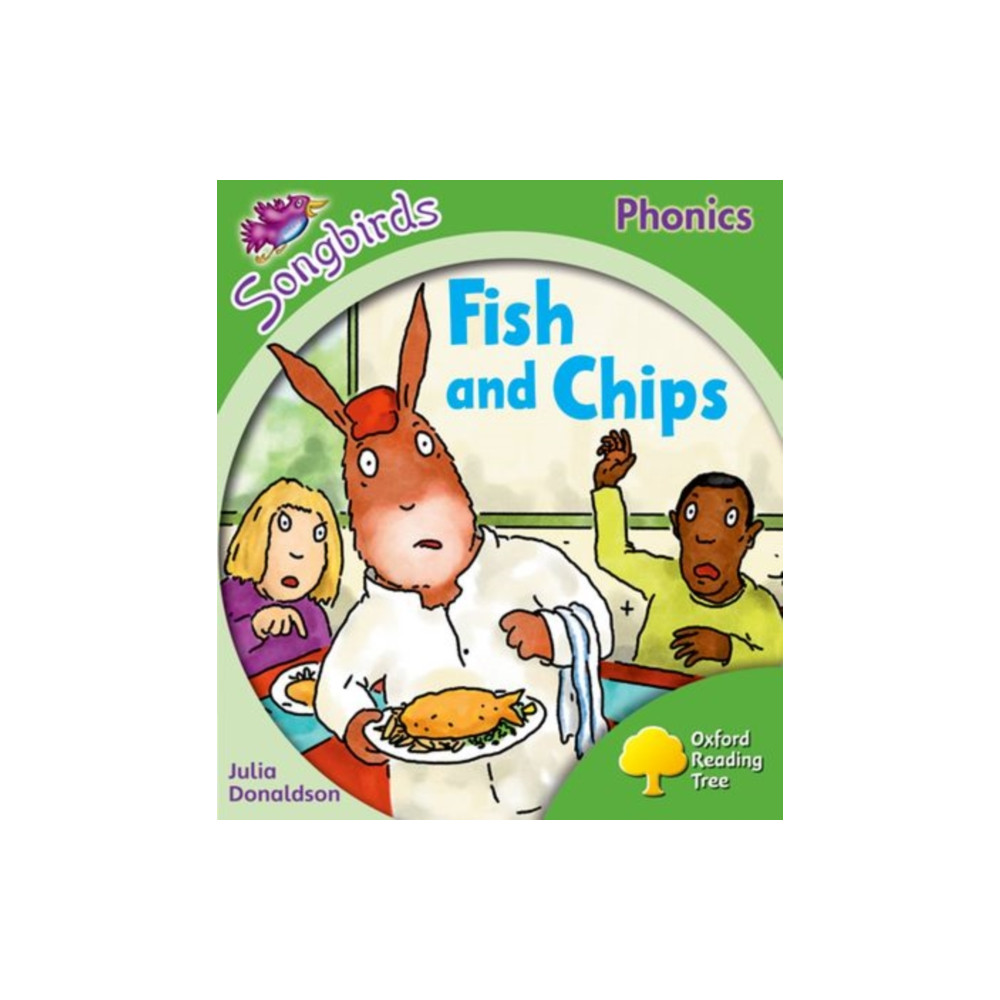 Produktbild för Oxford Reading Tree Songbirds Phonics: Level 2: Fish and Chips (häftad, eng)