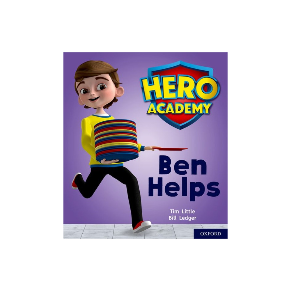 Produktbild för Hero Academy: Oxford Level 1+, Pink Book Band: Ben Helps (häftad, eng)
