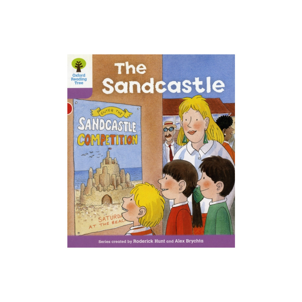 Produktbild för Oxford Reading Tree: Level 1+: More First Sentences B: Sandcastle (häftad, eng)