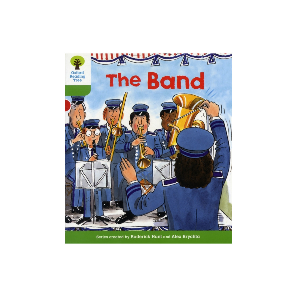 Produktbild för Oxford Reading Tree: Level 2: More Patterned Stories A: The Band (häftad, eng)