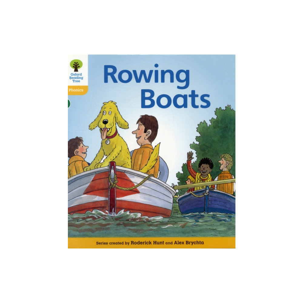 Produktbild för Oxford Reading Tree: Level 5: Floppy's Phonics Fiction: Rowing Boats (häftad, eng)