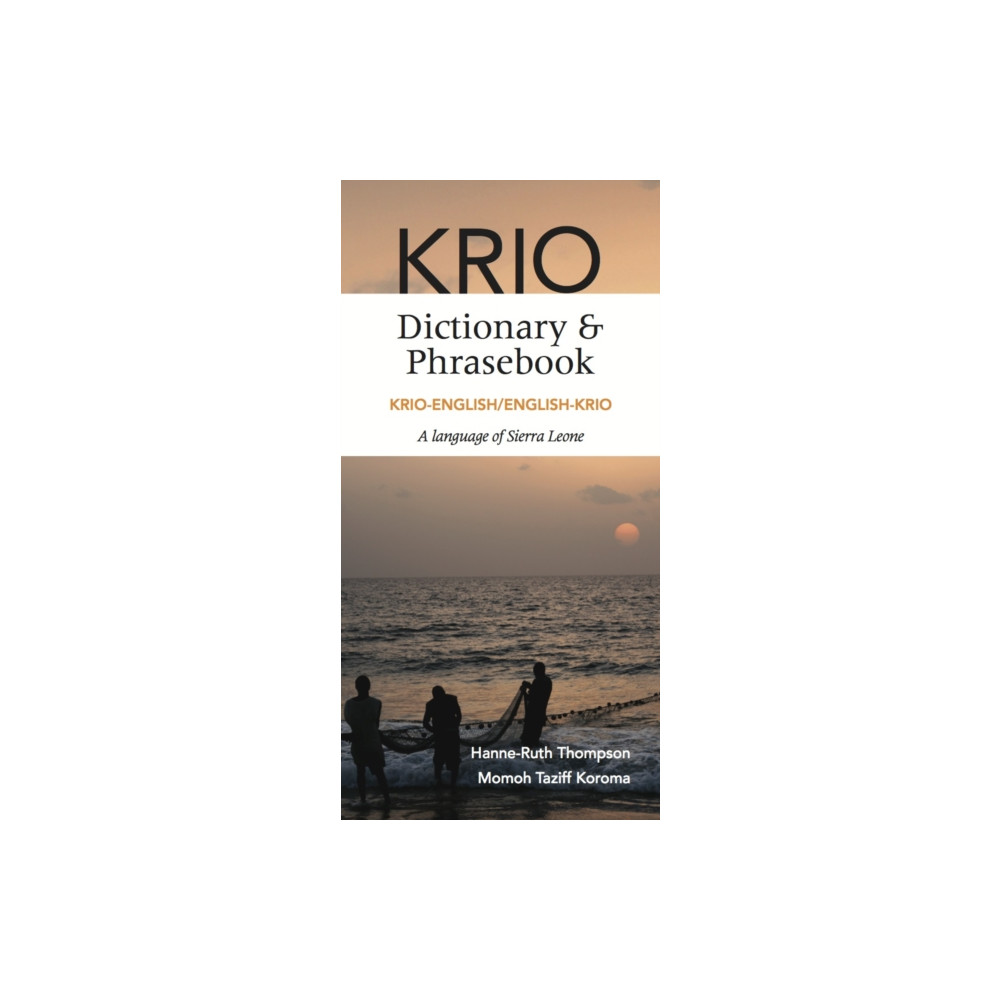 Produktbild för Krio-English/English-Krio Dictionary & Phrasebook (häftad, eng)