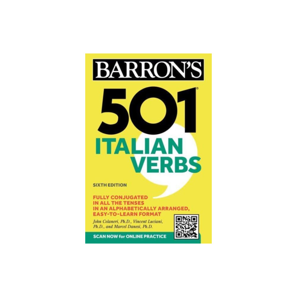 Produktbild för 501 Italian Verbs, Sixth Edition (häftad, eng)