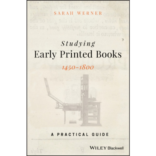 John Wiley & Sons Inc Studying Early Printed Books, 1450-1800 (häftad, eng)