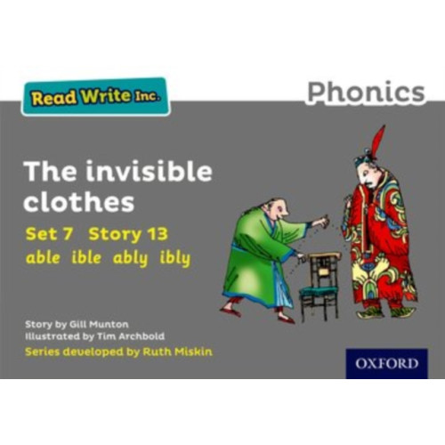 Oxford University Press Read Write Inc. Phonics: The Invisible Clothes (Grey Set 7 Storybook 13) (häftad, eng)